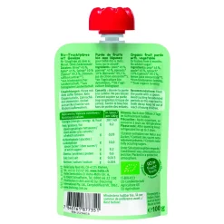 Baby Food & Snacks>Holle Organic Pouch - Power Parrot - Pear with Apple & Spinach (from 6 months)