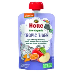 Online Organic Pouch - Tropic Tiger - Apple with Mango & Passion fruit (from 8 months) Baby Food & Snacks