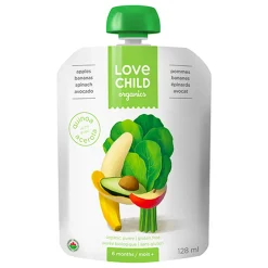 Clearance Organic Puree - Superblends - Apples, Bananas, Spinach and Avocado (From 6 months ) Baby Food & Snacks