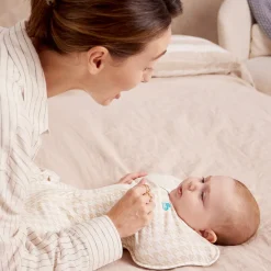 Best Organic Swaddle Up Small 8-13lb - Houndstooth Pajamas|Sleep Bags