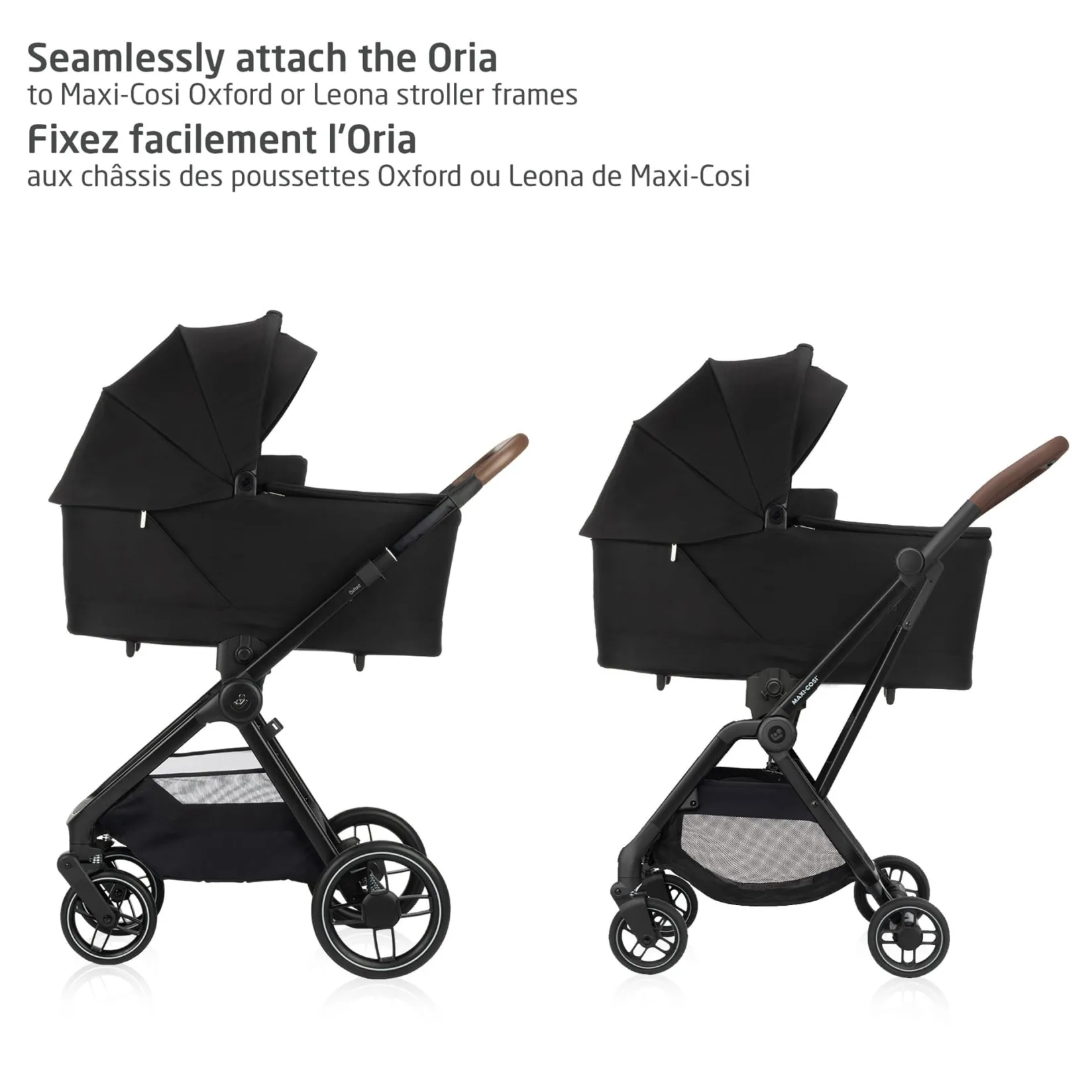 Strollers|Strollers & Trailers>Maxi-cosi Oria2 Carrycot - Leona/Oxford