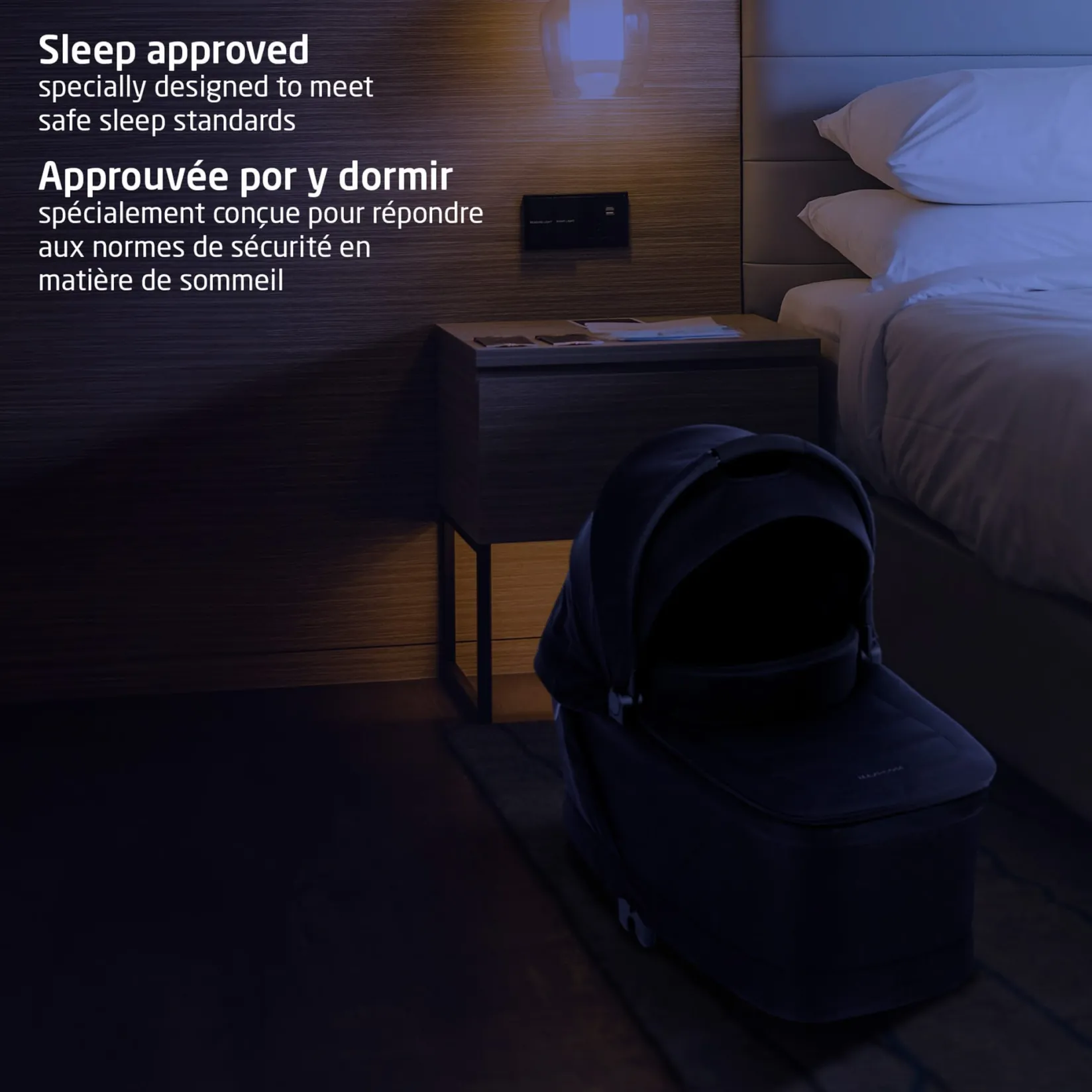 Strollers|Strollers & Trailers>Maxi-cosi Oria2 Carrycot - Leona/Oxford