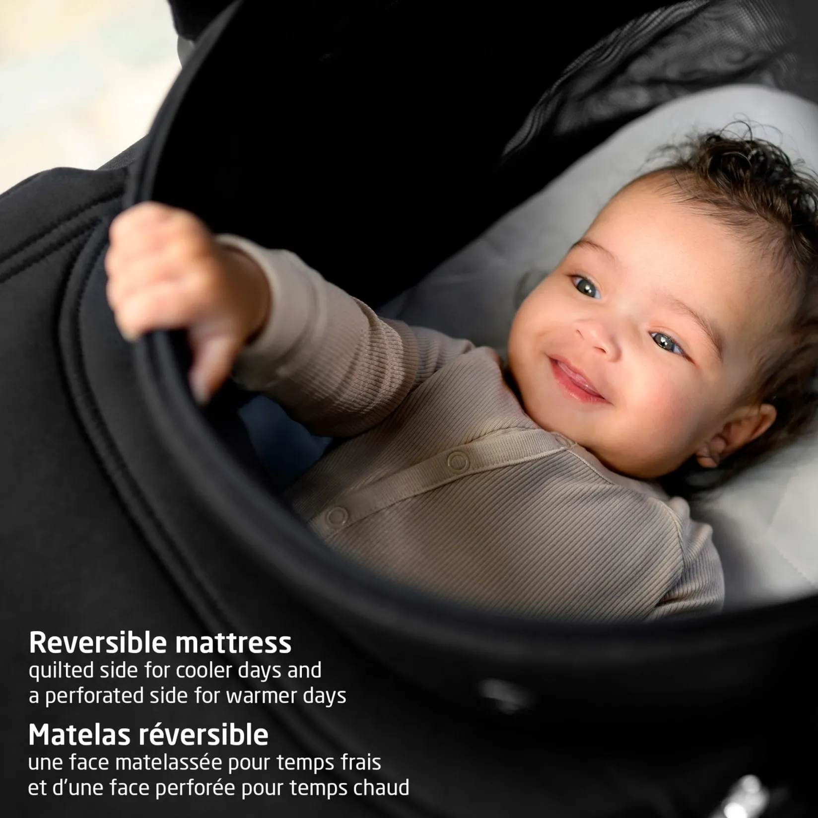 Strollers|Strollers & Trailers>Maxi-cosi Oria2 Carrycot - Leona/Oxford