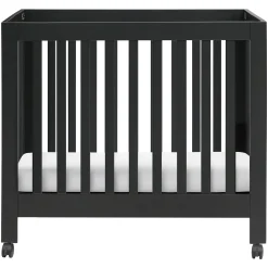 Outlet Origami Mini Crib - Black Finish Cribs & Mattresses|Cribs & Mattresses