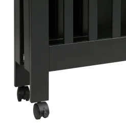 Outlet Origami Mini Crib - Black Finish Cribs & Mattresses|Cribs & Mattresses