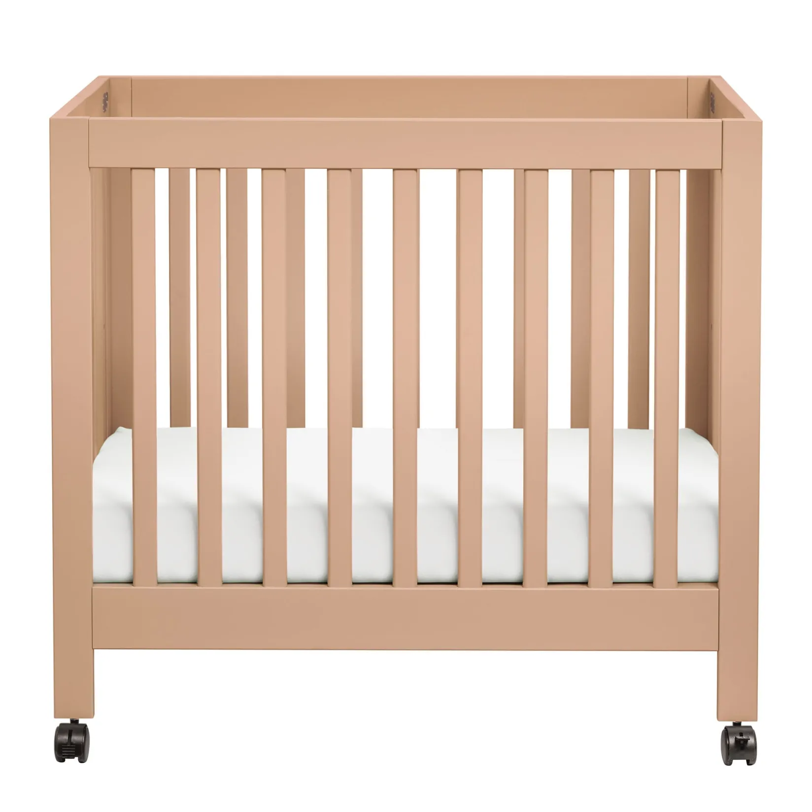 Cribs & Mattresses|Cribs & Mattresses>Babyletto Origami Mini Crib - Canyon