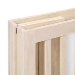 Origami Mini Crib - Washed Natural Cribs & Mattresses|Cribs & Mattresses