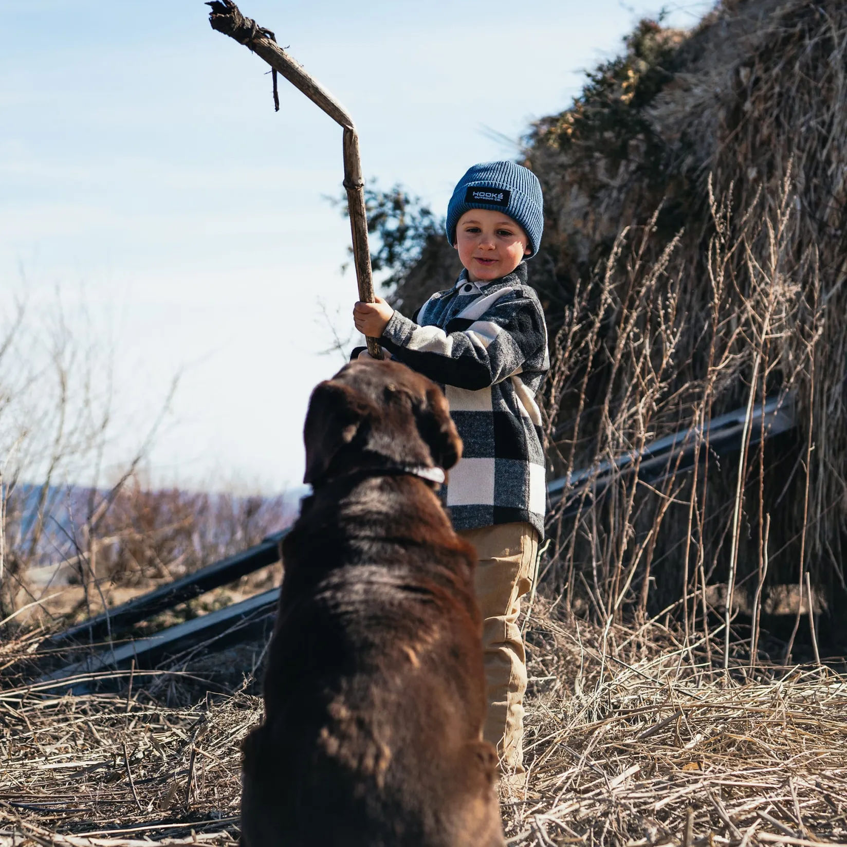 Beanies|Beanies>Hooke Original Beanie 2-16y Blue