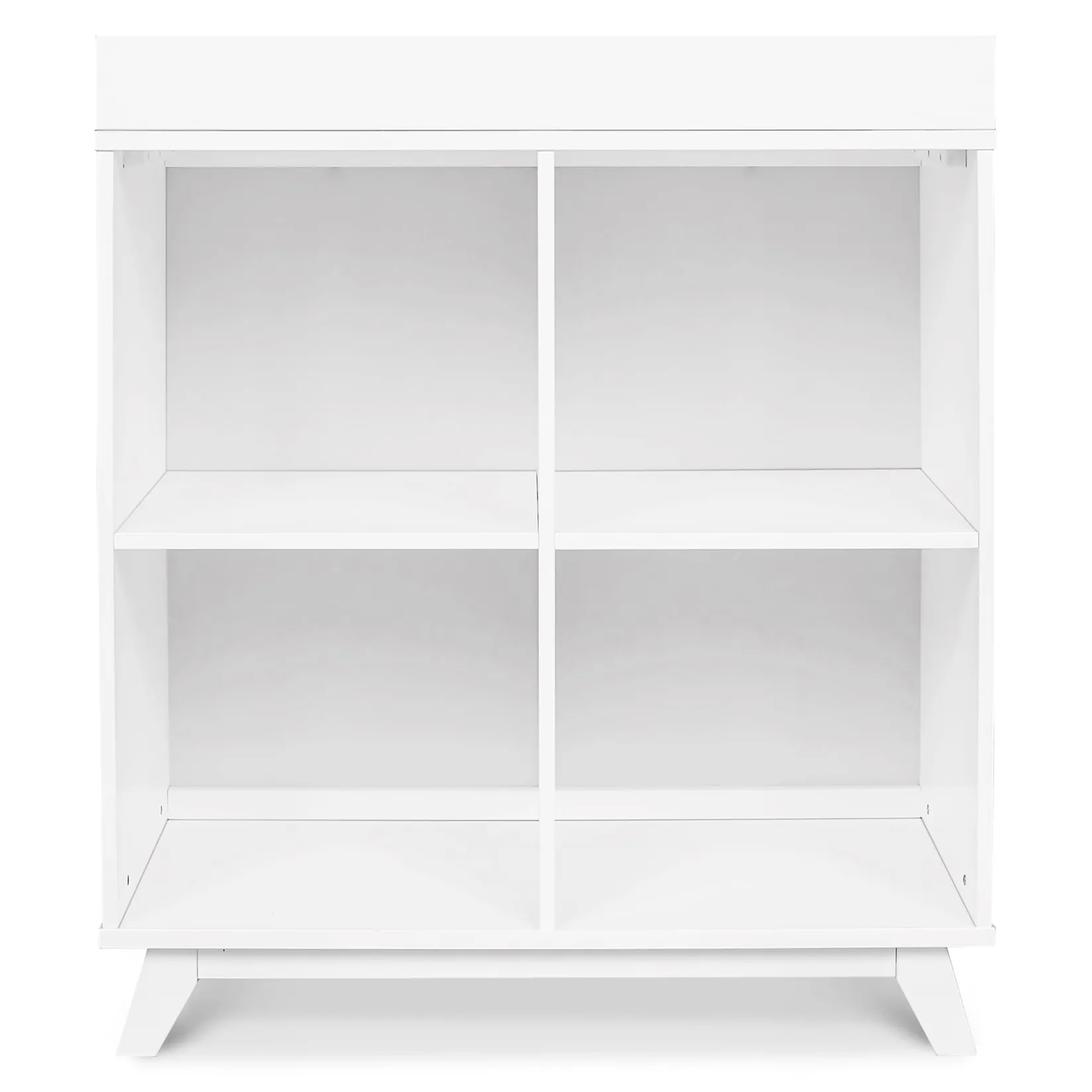 Online Otto Convertible Changing Table and Cubby Bookcase - White Changing Tables
