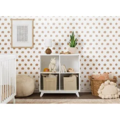 Online Otto Convertible Changing Table and Cubby Bookcase - White Changing Tables