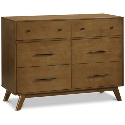 Outlet Otto 6-Drawer Dresser - Walnut Storage Furniture