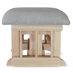 Gliders & Rocking Chairs|Gliders & Rocking Chairs>Goberce Ottoman naturel fabric LIN20