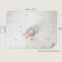 Discount Outdoors Mat Water Resistant Kids Travel Beds|Travel Accessories