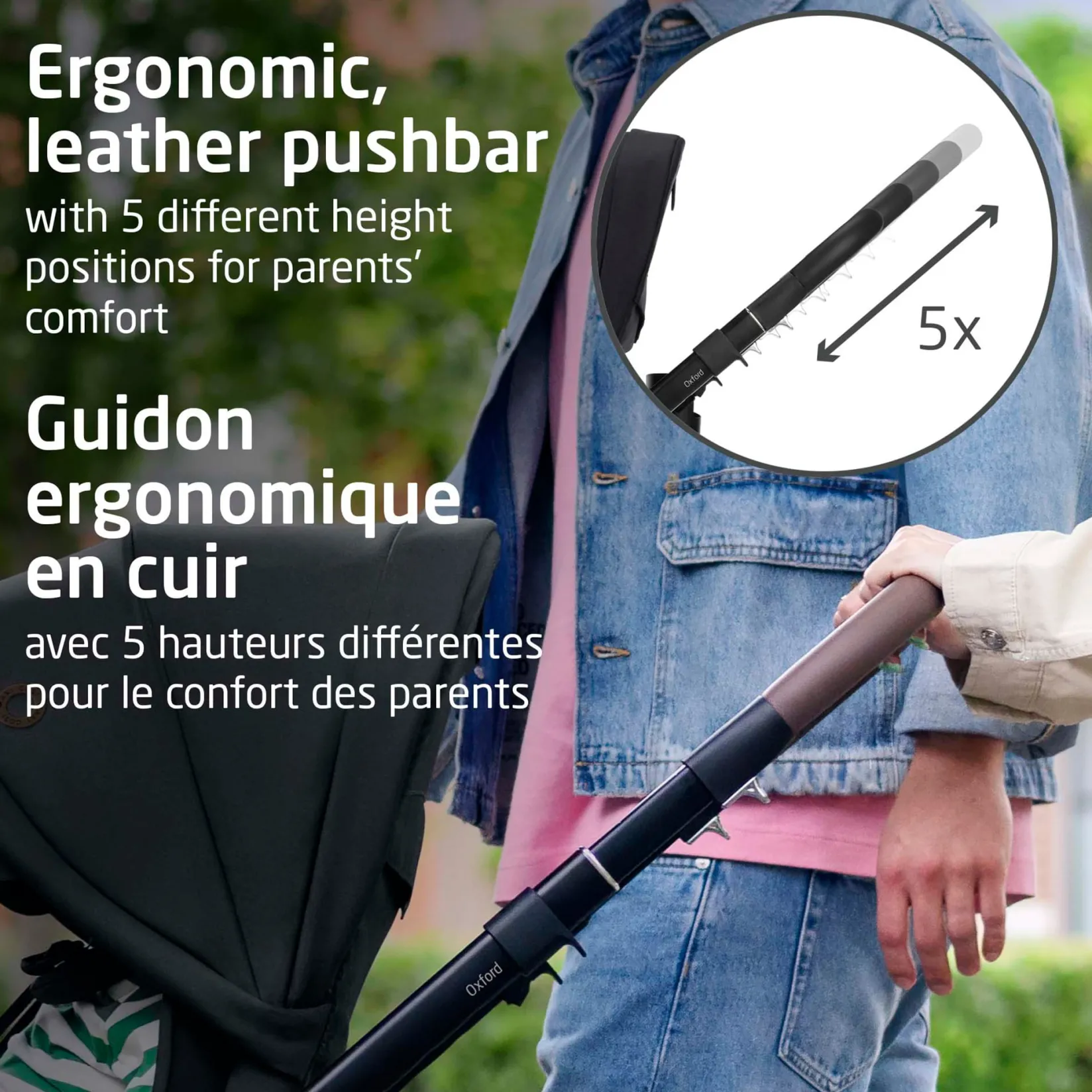 Outlet Oxford Stroller - Twillic Black Kids Strollers|Strollers & Trailers