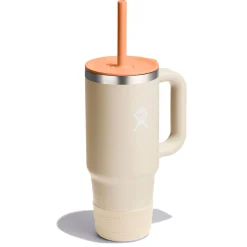 Tableware|Bottles & Insulated Bottles>Hydro Flask 24oz Travel Tumbler - Beige