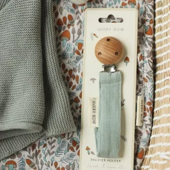 Pacifiers & Clips|Pacifiers & Clips>Avery Row Pacifer Holder Corduroy - Blue