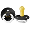 Pacifiers & Clips|Pacifiers & Clips>Bibs Pacifier (2) 0-6m - Glow Black (Size 1)