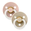 Outlet Pacifier (2) 0-6m - Blush / Vanilla (Size 1) Pacifiers & Clips|Pacifiers & Clips