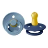 Pacifiers & Clips|Pacifiers & Clips>Bibs Pacifier 6-18m (2) - Deep Space / Petrol (Size 2)