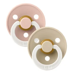 Clearance Pacifier 18-36m (2) - Blush / Vanilla (Size 3) Pacifiers & Clips|Pacifiers & Clips