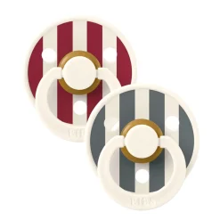 Pacifiers & Clips|Pacifiers & Clips>Bibs Pacifier 6-18m (2) - Holiday Print Limited Edition (size 2)