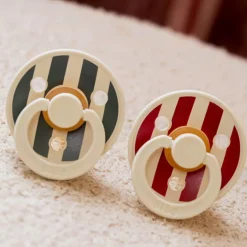 Pacifiers & Clips|Pacifiers & Clips>Bibs Pacifier 6-18m (2) - Holiday Print Limited Edition (size 2)