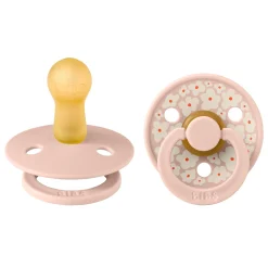 Pacifiers & Clips|Pacifiers & Clips>Bibs Pacifier 0-6m (2) - Studio Jasmine Blush Mix (Size 1)