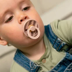 Pacifier 6-18m Set of 2 - Block Blush Mix (Size 2) Pacifiers & Clips|Pacifiers & Clips