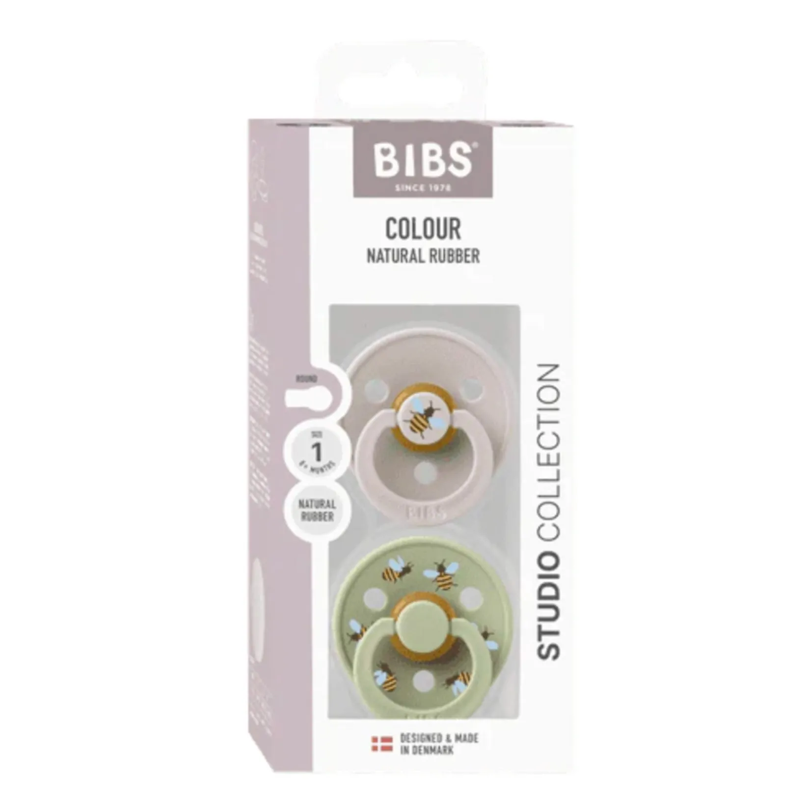 Pacifiers & Clips|Pacifiers & Clips>Bibs Pacifier 6-18m (2) Bumblebee (Size 2)