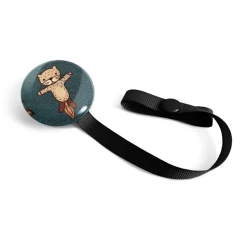 Pacifiers & Clips|Pacifiers & Clips>Loliko Pacifier Clip - Otter Blue