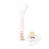 Hot Pacifier Clip - Pur Pink Wood Pacifiers & Clips|Pacifiers & Clips