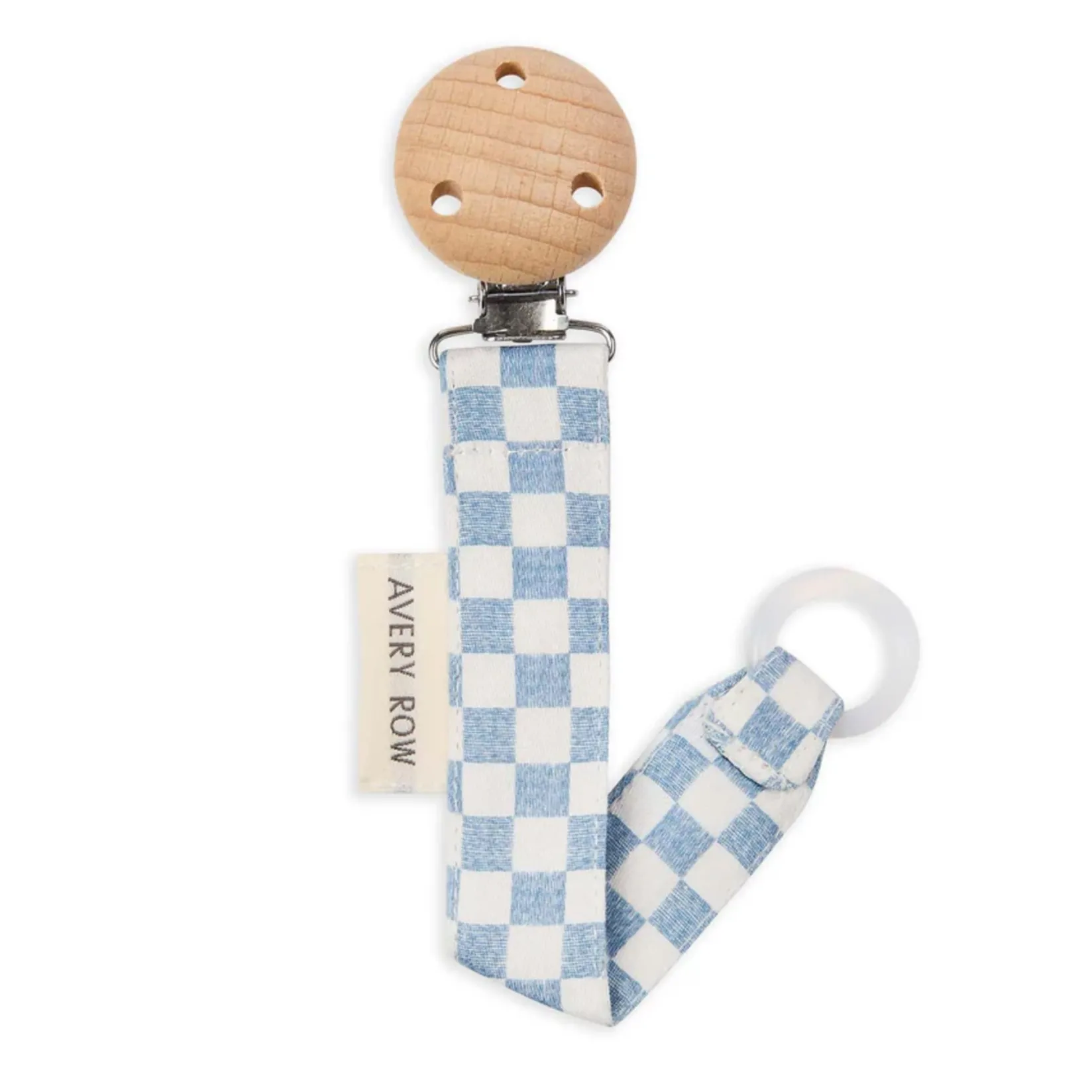 Pacifiers & Clips|Pacifiers & Clips>Avery Row Pacifier Clip - Waves