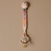 Pacifier Clip Retro - Pink Pacifiers & Clips|Pacifiers & Clips