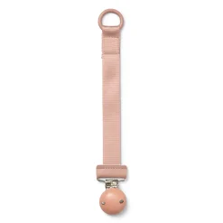 Pacifiers & Clips|Pacifiers & Clips>Elodie Pacifier Clip Wood - Pink