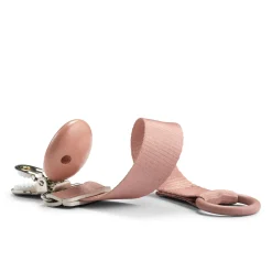 Pacifiers & Clips|Pacifiers & Clips>Elodie Pacifier Clip Wood - Pink