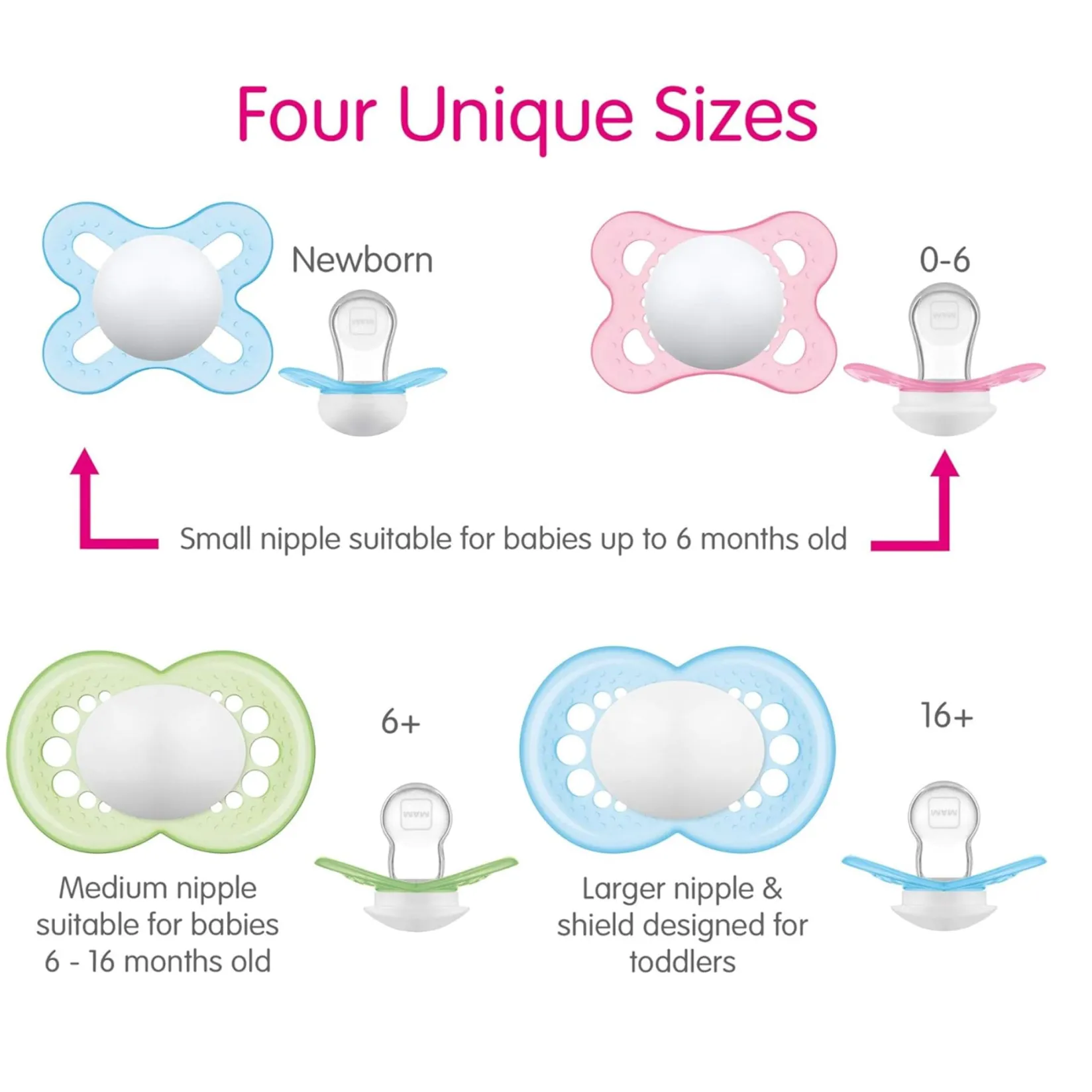 Pacifier Original 16m+(2) - Animal Print Pacifiers & Clips|Pacifiers & Clips