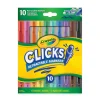 Diy & Activities>Crayola 10-Pack Clicks Retractable Markers