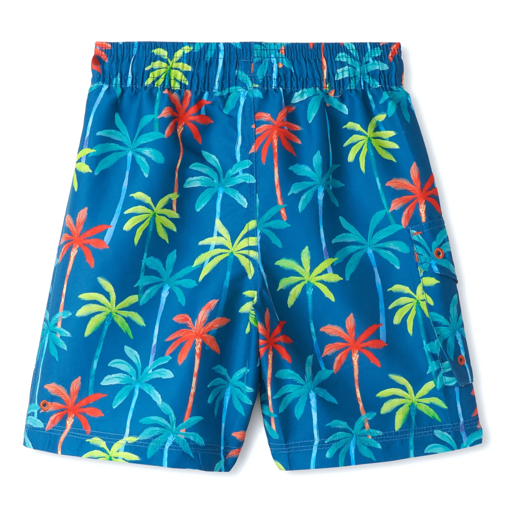 Swimsuits>Hatley Palm Boardshort 3-6y Blue