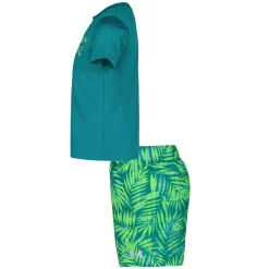 Outlet Palm Grid Set 4-7 Kids/BOY Swimsuits