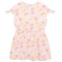 Clearance Palm Tree Aop Dress 3-8 Kids Dresses & Rompers