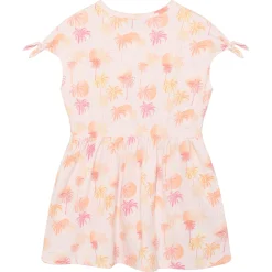 Clearance Palm Tree Aop Dress 3-8 Kids Dresses & Rompers