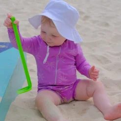 Sale Palm Tress Long Sleeve Swimsuit 3-24m Swimsuits