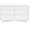 Storage Furniture>Babyletto Palma 7-Drawer Double Dresser - White