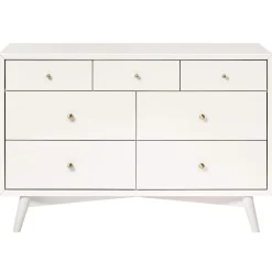 Storage Furniture>Babyletto Palma 7-Drawer Double Dresser - Warm White
