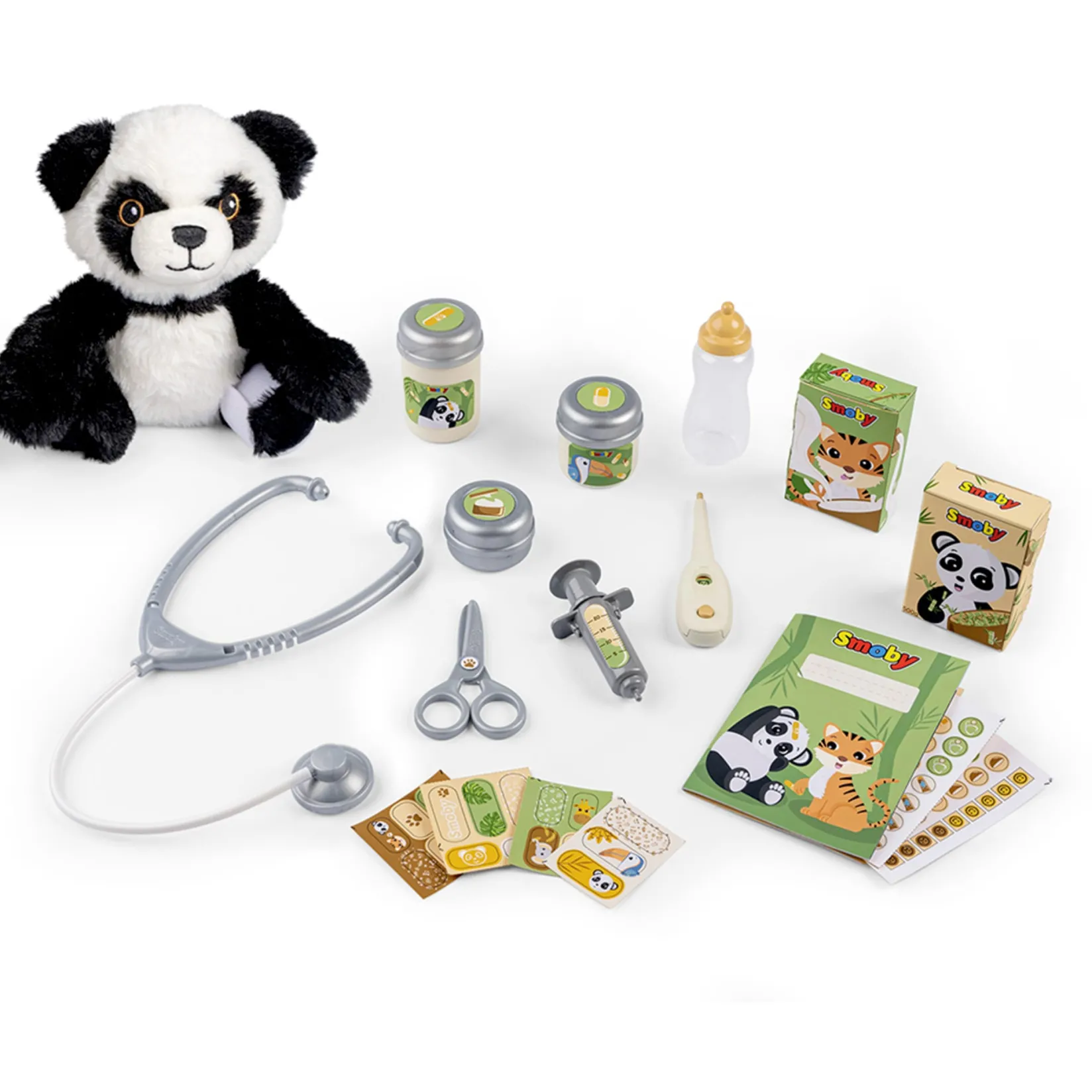 New Panda Veterinary Center Kids Pretend Play & Imitation