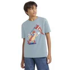 Tops>Levis Parading Hot Dog T-shirt 8-16y Teal