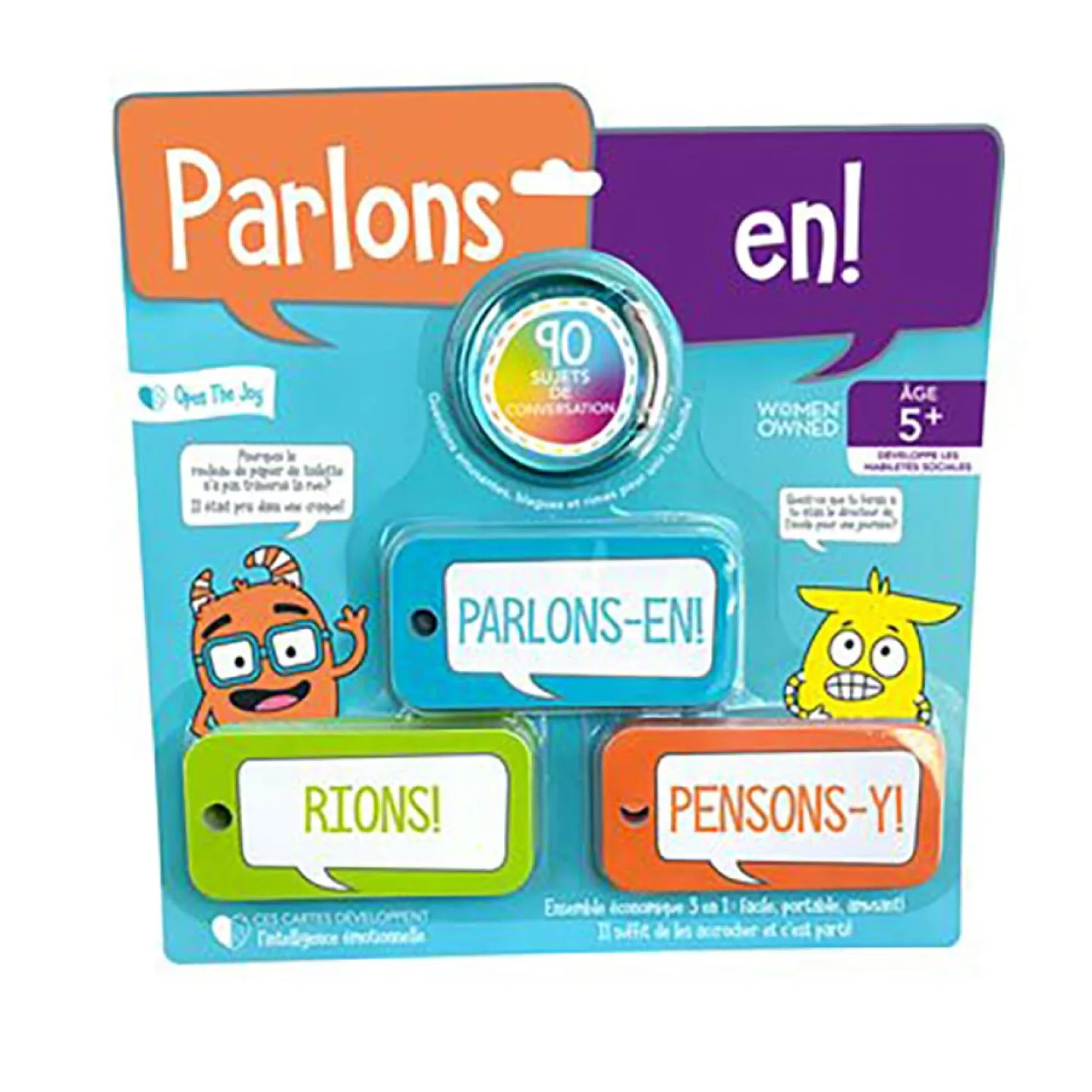 Sale Parlons-En! Cartes De Conversation Format de Poche Kids Educational & Sensory