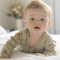 Preemie Clothing|Pajamas>Roche Ciseaux Pasta Pajamas Prem-30m Sage