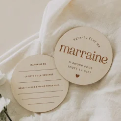 Outlet Pastilles en Bois - Marraine Baby Memories|Baby Memories