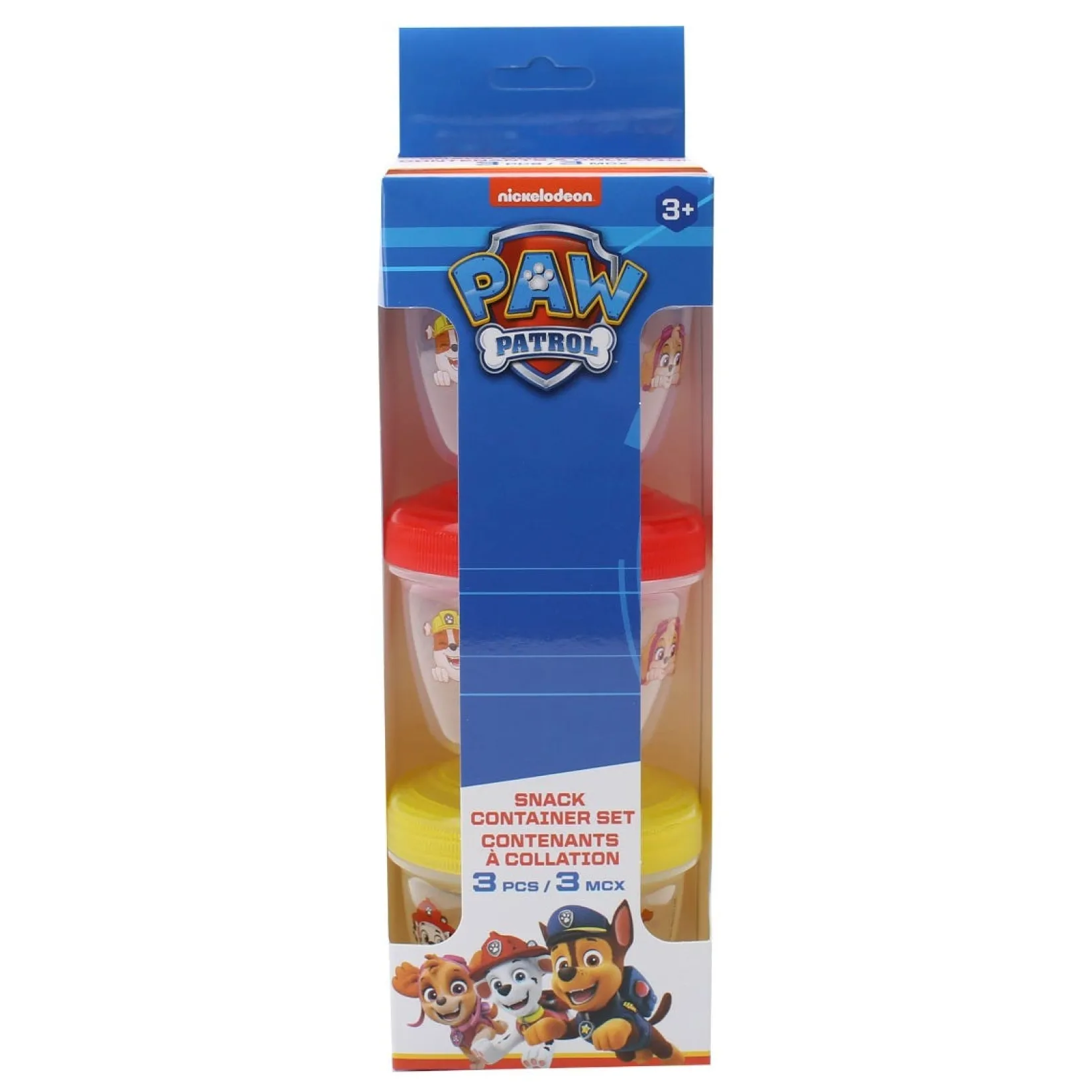 Snack Bags & Containers|Tableware>Danawares Paw Patrol Container Kit (3)